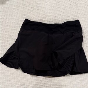 Black Pleated Skirt